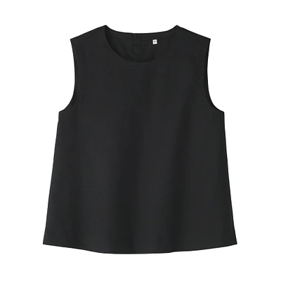 Women's Hemp Cotton Sleeveless Blouse