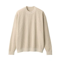 Labo Men's Washi Blend Knit Long Sleeve Pullover