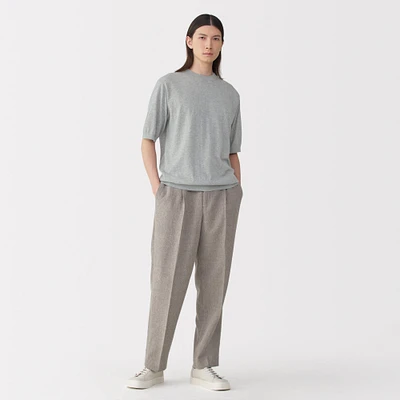 Labo Men's Cotton High Gauge Knit Short Sleeve Pullover