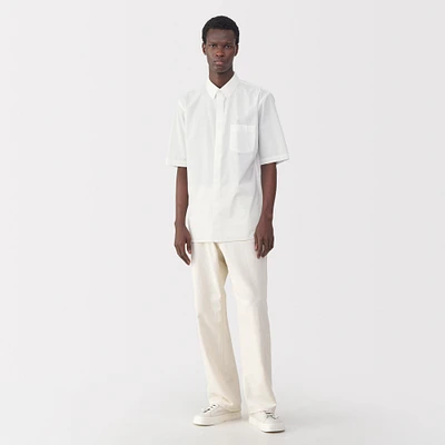 Labo Men's Poplin Layered Short Sleeve Shirt