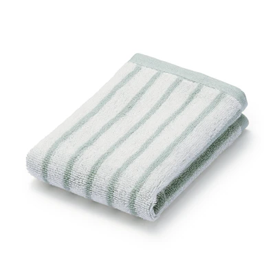 Twin Pile Reversible Stripe Hand Towel