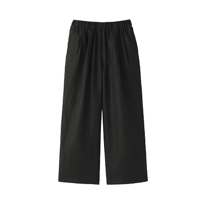 Women's Washed Linen Easy Wide Pants