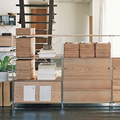 Rattan Rectangular Box