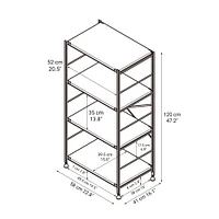 SUS Shelving Unit - Walnut - Regular - Medium