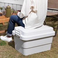 Heavy Duty Polypropylene Storage Box - Large 50L