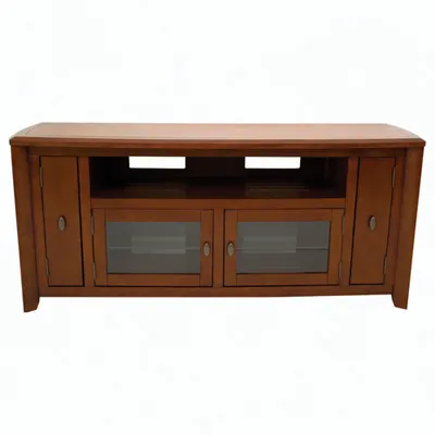TechCraft Solid Wood TV Stand for TVs Up To 60" (AWC6428) - Brown