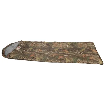World Famous Hunter 2 Rectangular 10-Degrees Celcius Sleeping Bag - Camoflauge