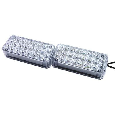 Alpena Twin Strobz LED Light (77233W) - White