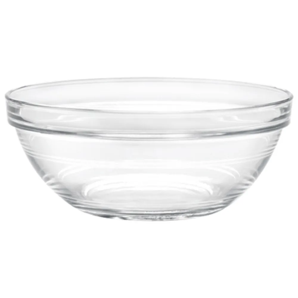 Duralex Lys 6.7" Stackable Glass Bowl - Set of 6 - Clear