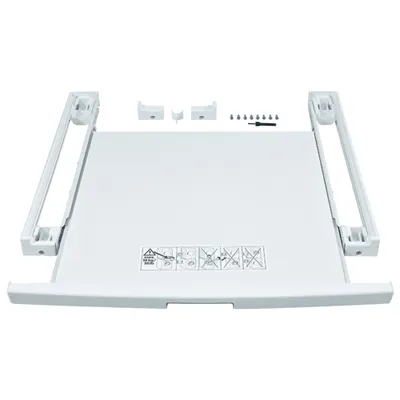 Bosch Stacking Kit with Pull-Out Tray (WTZ11400) - White