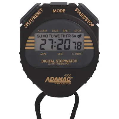 Marathon Adanac 4000 Digital Stopwatch (ST083009) - Black