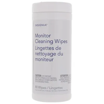 Insignia Monitor Cleaning Wipes - 80 Pack - Only at Best Buy