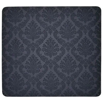 Insignia Mouse Pad - Damask - Black - Only at Best Buy