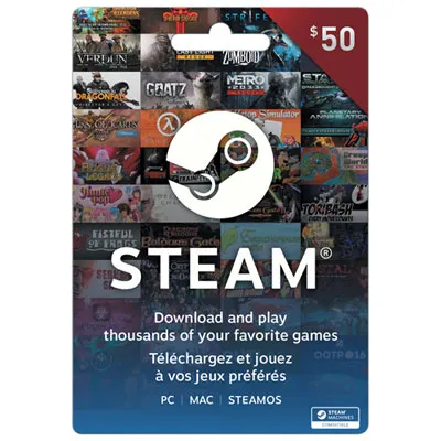 Steam $50 Card - In-Store Only
