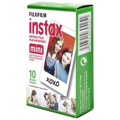 Fujifilm Instax Mini Instant Film - 10 Sheets