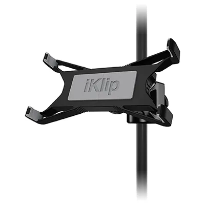 IK Multimedia iKlip Xpand Universal Microphone Stand Mount for Tablets (IKLIPXPANDIN) - Black