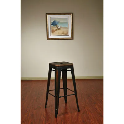 Bristow Contemporary Bar Height Barstool - Set of 4