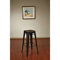 Bristow Contemporary Bar Height Barstool - Set of 4
