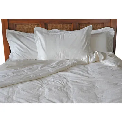 Luxeport 300 Thread Count Premium Light Silk Duvet - Single/Twin - White