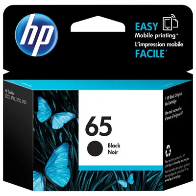 HP 65 Black Ink (N9K02AN#140)