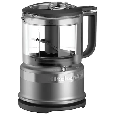 KitchenAid Mini Food Chopper - 3.5 Cup - Contour Silver