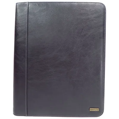Roots 10" Zip Around Padfolio Case - Black