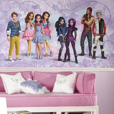RoomMates Descendants 6' x 10.5' Wallpaper Mural