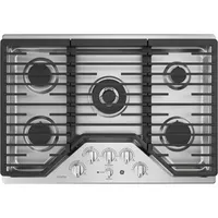 GE Profile 30" 5-Burner Gas Cooktop (PGP9030SLSS) - Stainless Steel