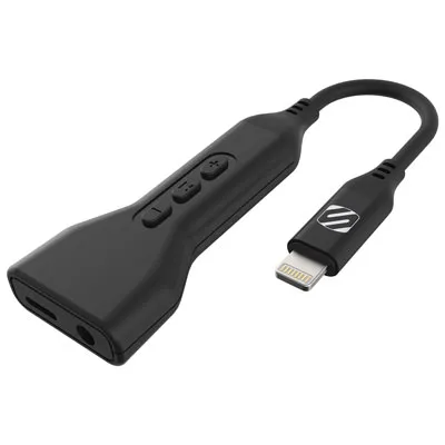 Scosche StrikeLine Lightning to 3.5mm Headphone Jack Adapter