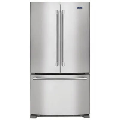 Maytag 36" 20 Cu. Ft. Counter-Depth French Door Refrigerator (MFC2062FEZ) - Stainless Steel
