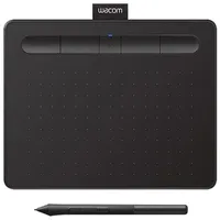 Wacom Intuos 6.0" x 3.7" Graphic Tablet with Stylus (CTL4100WLK0) - Black
