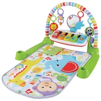Fisher-Price Deluxe Kick & Play Piano Gym - Green