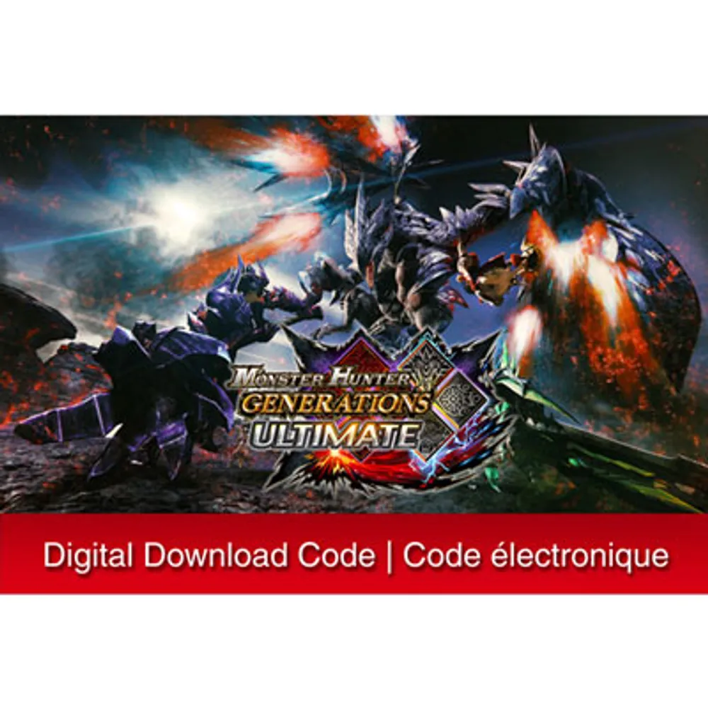 Monster Hunter Generations Ultimate (Switch) - Digital Download