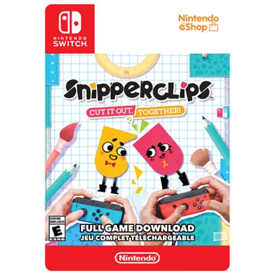SnipperClips - Cut it out, Together (Switch) - Digital Download