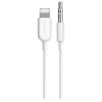 Insignia 0.9m (3 ft.) Lightning/3.5mm Stereo Cable - White - Only at Best Buy
