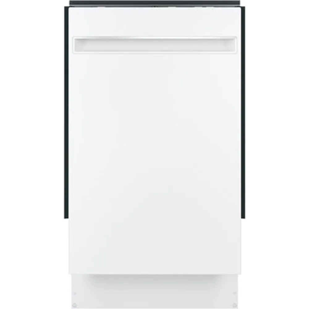 GE Profile 18" 47dB Built-In Dishwasher with Stainless Steel Tub (PDT145SGLWW) - White