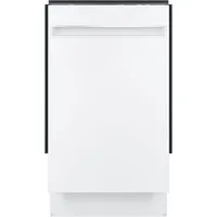 GE Profile 18" 47dB Built-In Dishwasher with Stainless Steel Tub (PDT145SGLWW) - White