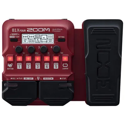 Zoom B1X Four Bass Multi-Effects Processor
