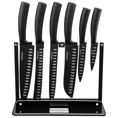 Cuisinart Nonstick Edge 7-Piece Knife Block Set (NC-7PC) - Only at Best Buy
