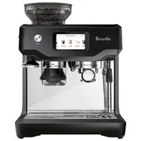 Breville Barista Touch Automatic Espresso Machine with Frother & Coffee Grinder - Black Truffle