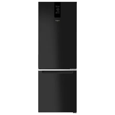 Whirlpool 24" 12.7 Cu. Ft. Bottom Freezer Refrigerator (WRB533CZJB) - Black