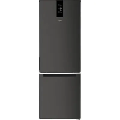 Whirlpool 24" 12.7 Cu. Ft. Bottom Freezer Refrigerator (WRB543CMJV) - Black Stainless