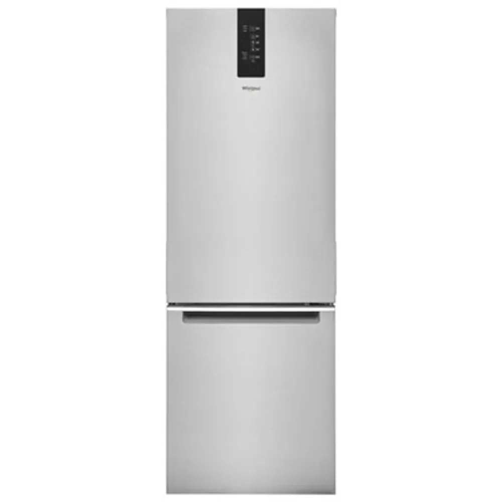 Whirlpool 24" 12.7 Cu. Ft. Bottom Freezer Refrigerator (WRB533CZJZ) - Stainless Steel