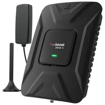 weBoost Drive X Vehicle Cell Phone Signal Booster Kit (655021) - Black