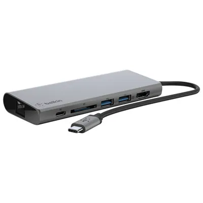 Belkin 6-in-1 USB-C Multimedia Hub (F4U092BTSGY)