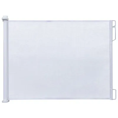 Bily Retractable Hardware Mounted Safety Gate - White