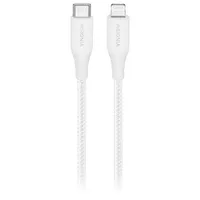 Insignia Apple MFi Certified 1.2m (4 ft.) Braided Lightning to USB-C Cable - Moon Grey - Only at Best Buy