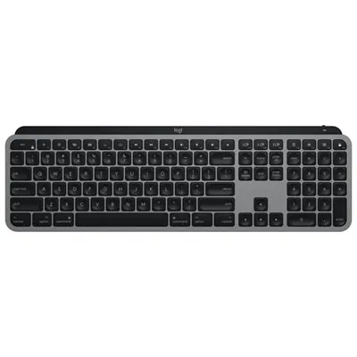 Logitech MX Keys Bluetooth Backlit Keyboard for Mac - Space Grey - Bilingual