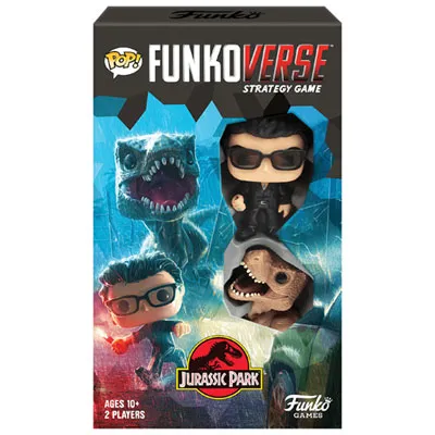 Pop Funkoverse: Jurassic Park 101 Expandalone Board Game - English