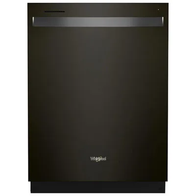 Whirlpool 24" 47dB Built-In Dishwasher with Third Rack (WDT750SAKV) - Black Stainless